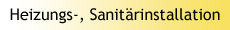Sanitärinstallation